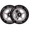 Proto Sliders Ruedas Para Scooter (2 Unidades) - Negro/Raw