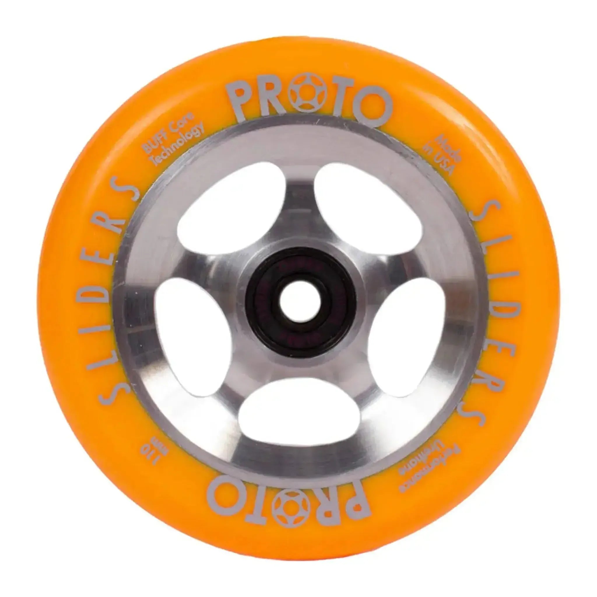 Proto Sliders Starbright Ruedas Patinete 2 Piezas - Orange On Raw- Scootworld.es