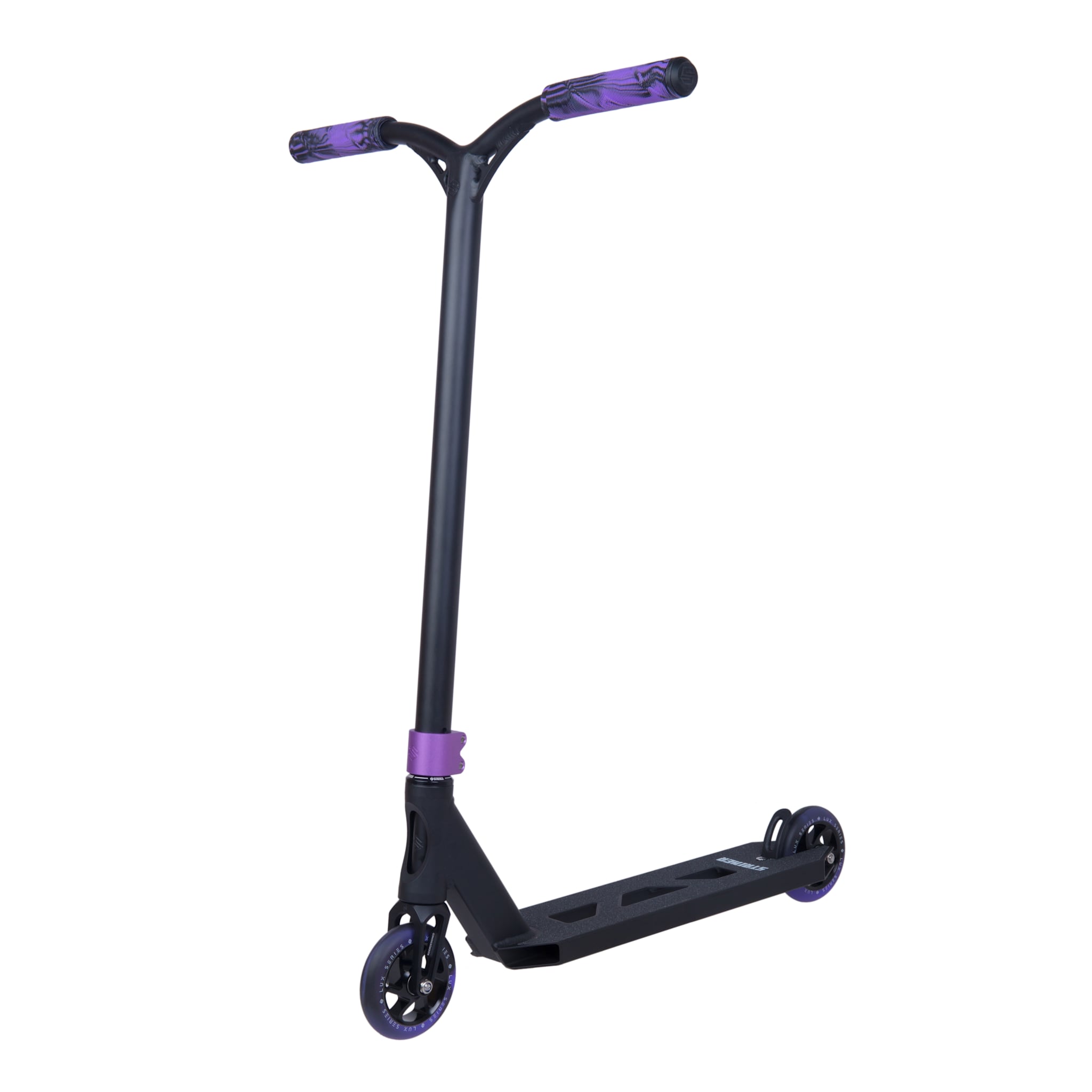 Striker Lux Scooter Freestyle - Negro/Morado- Scootworld.es