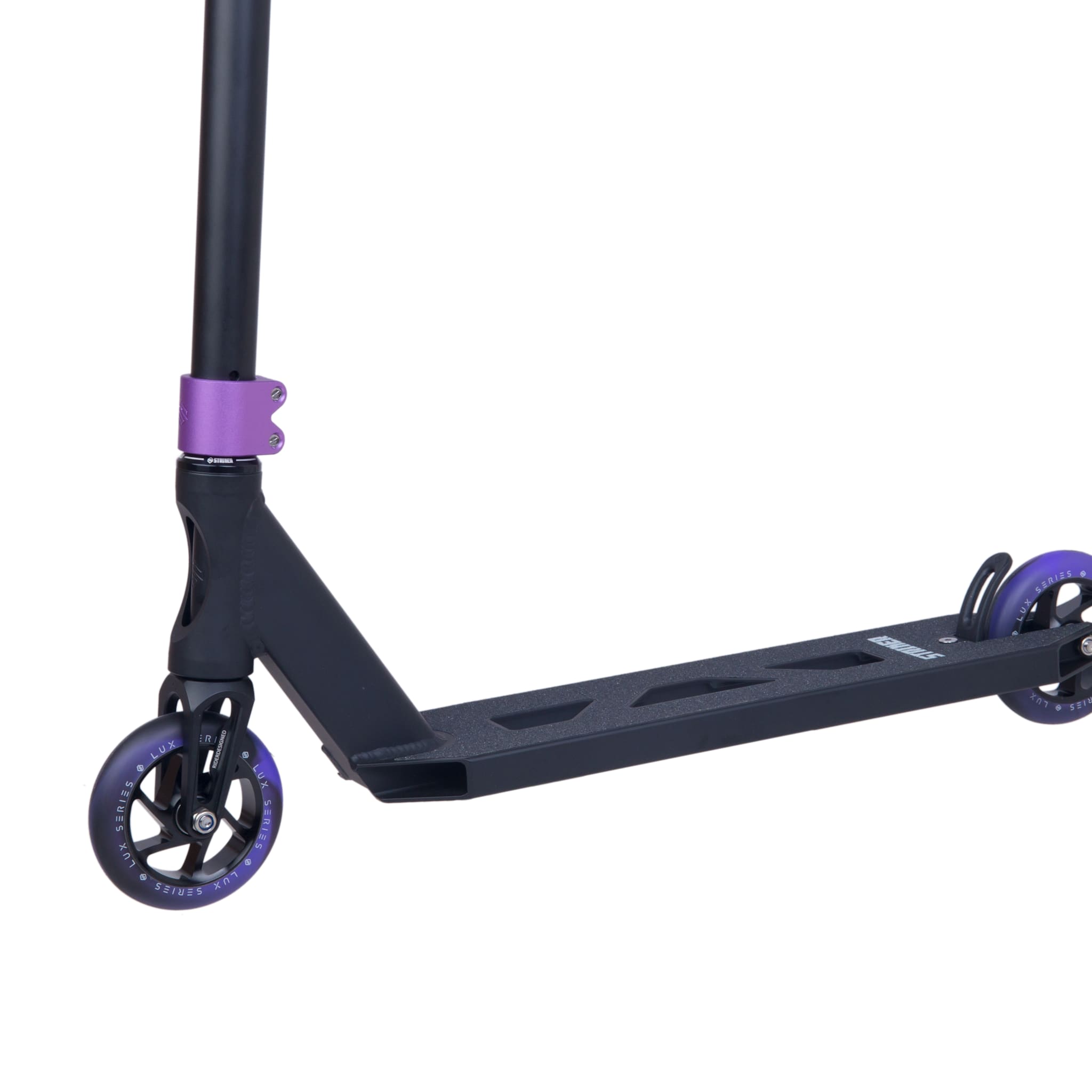 Striker Lux Scooter Freestyle - Negro/Morado- Scootworld.es