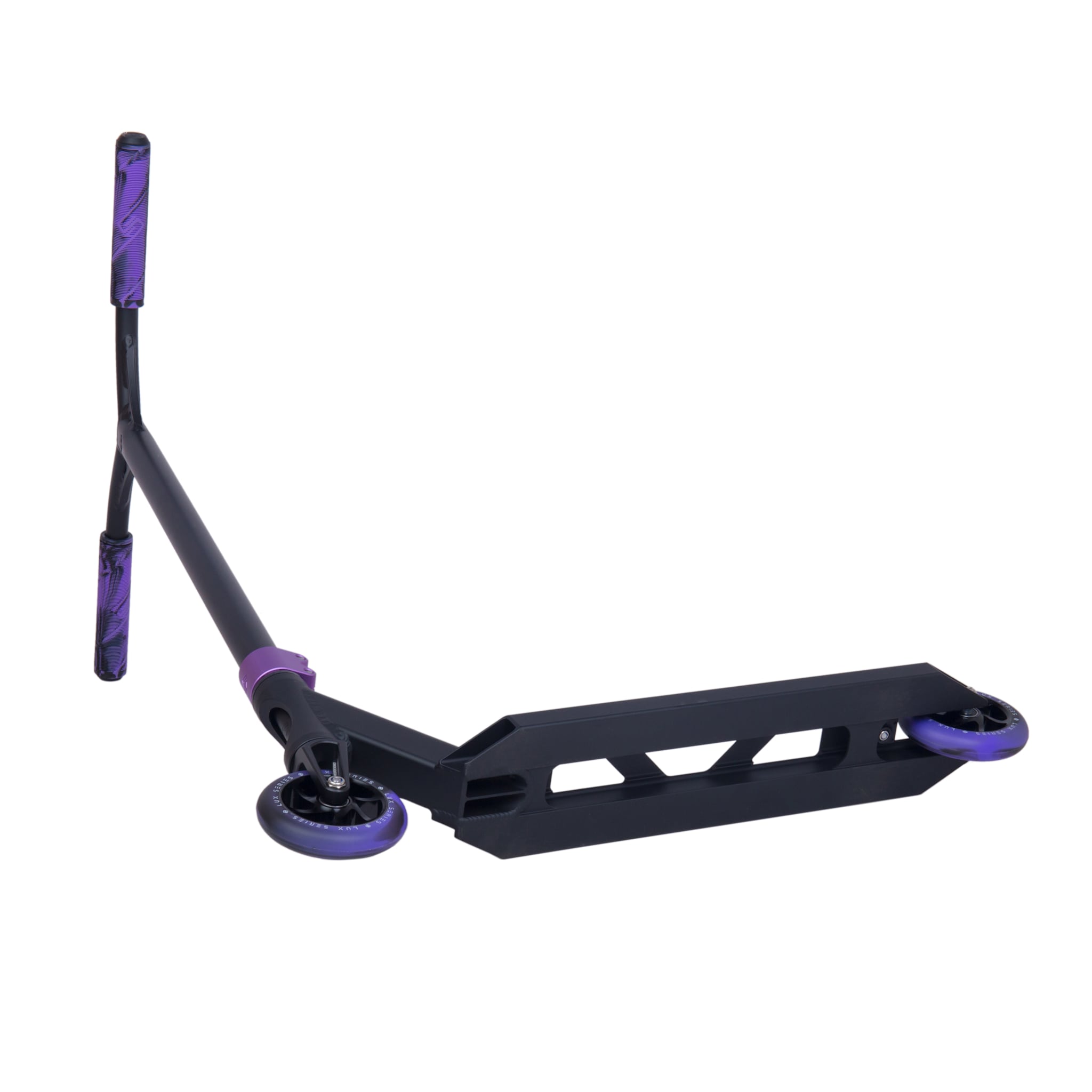 Striker Lux Scooter Freestyle - Negro/Morado- Scootworld.es