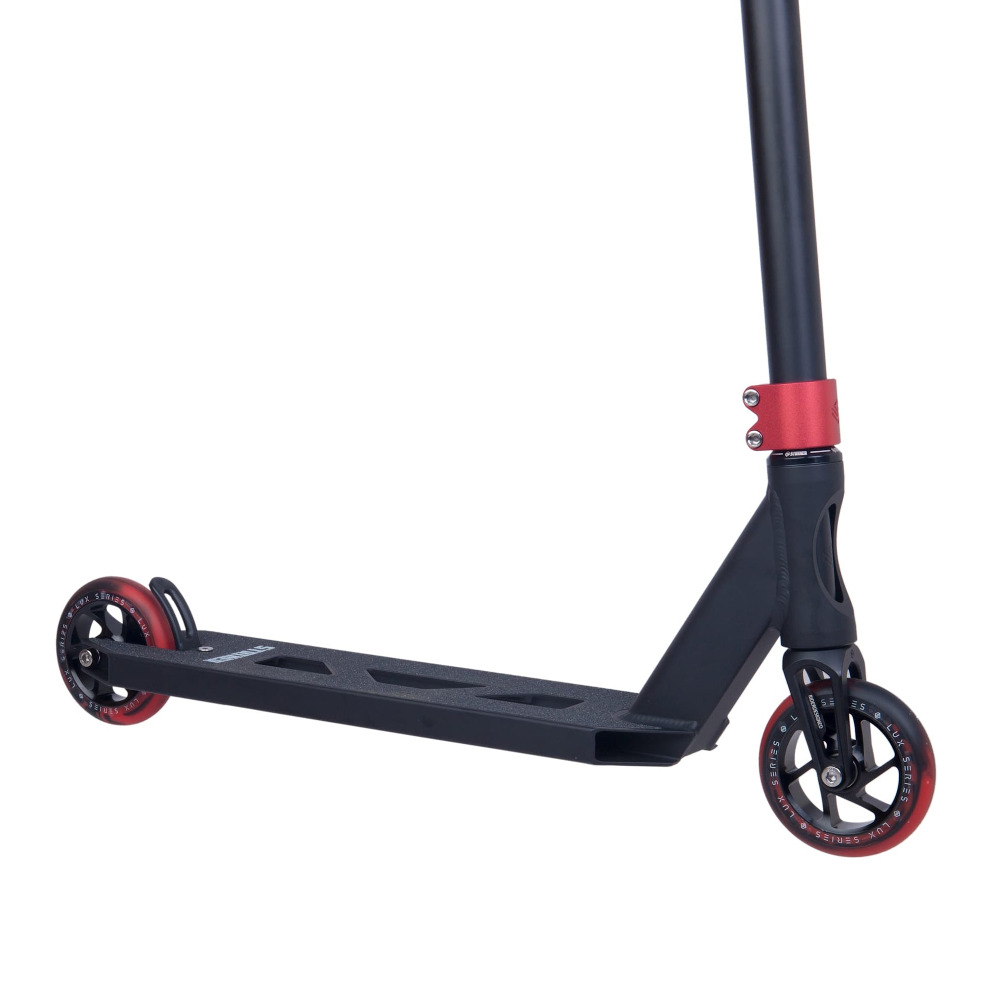 Striker Lux Scooter Freestyle - Negro/Rojo- Scootworld.es
