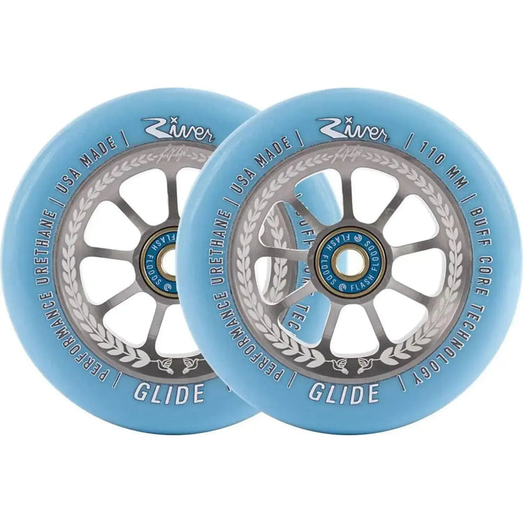 River Glide Juzzy Carter Ruedas Patinete 2 Piezas - Serenity- Scootworld.es