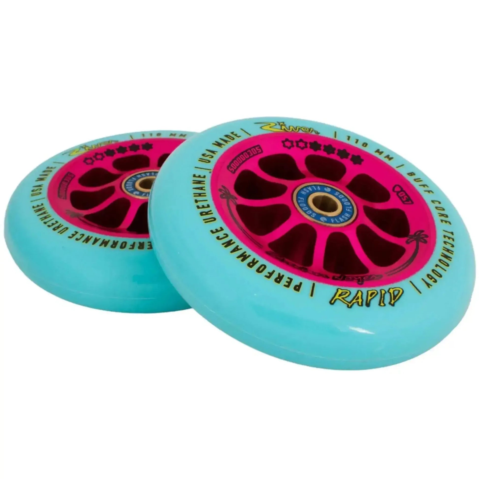 River Rapid Signature Ruedas Patinete 2 Piezas - Brian Noyes- Scootworld.es