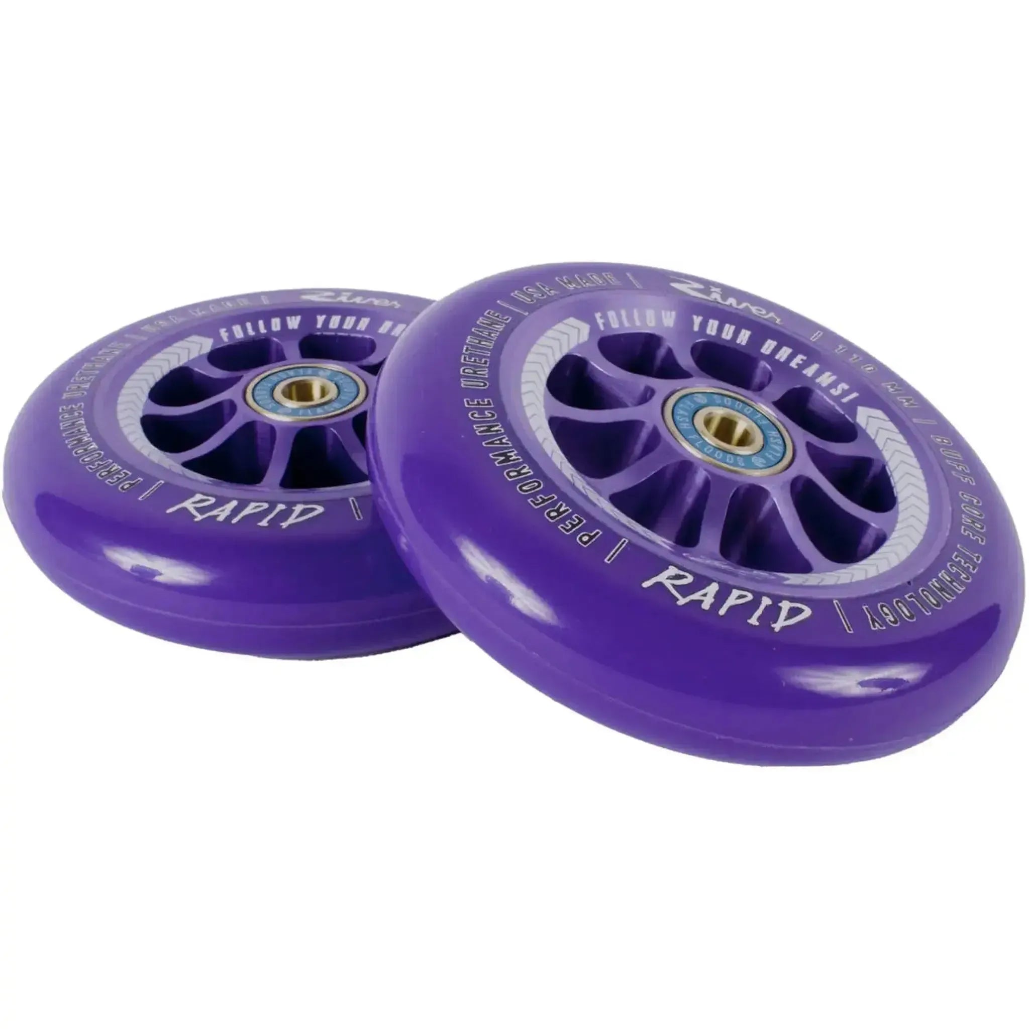 River Rapid Signature Ruedas Patinete 2 Piezas - Jordan Clark- Scootworld.es