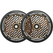 Root Honeycore Negro 120mm Ruedas Patinete 2 Piezas - Gold Rush- Scootworld.es