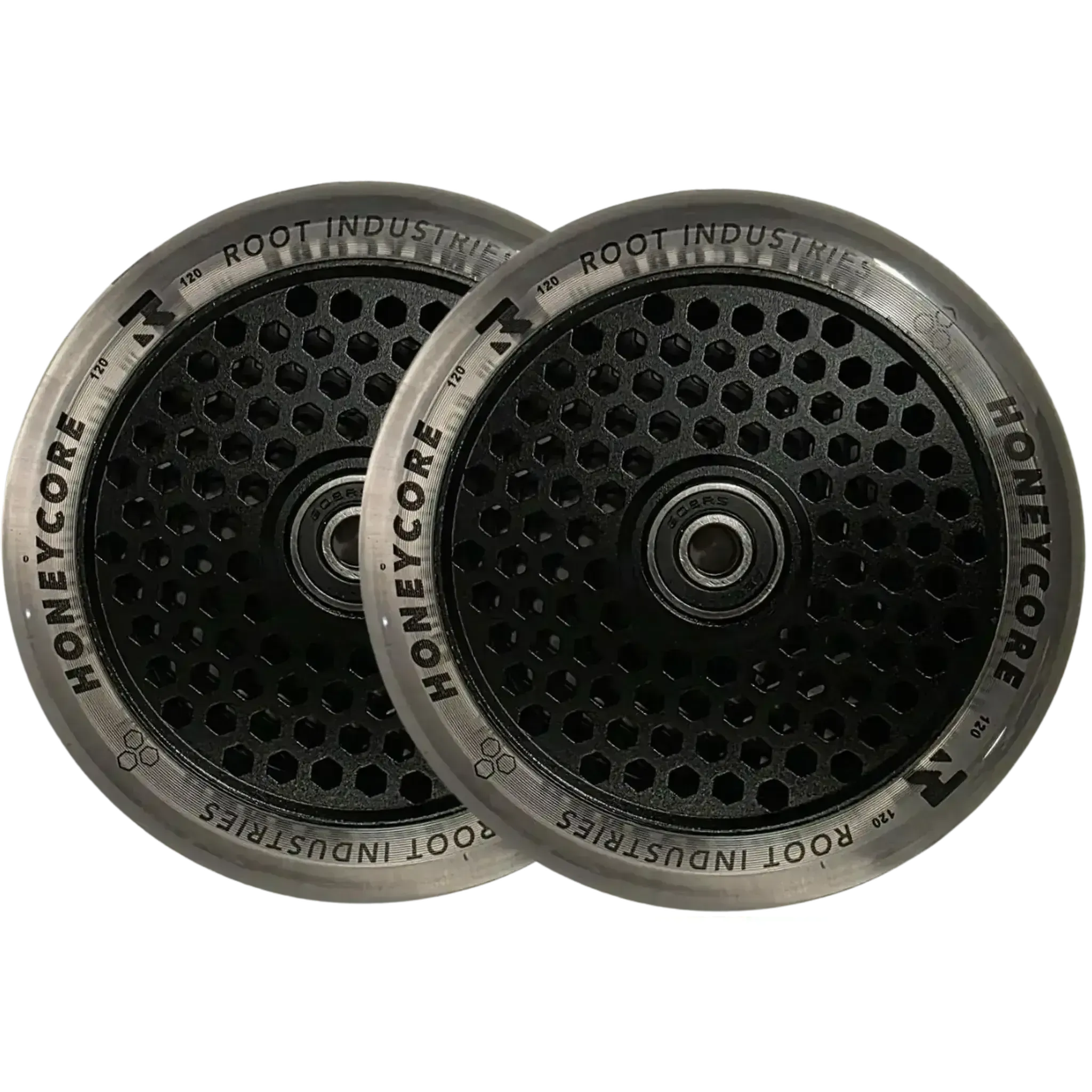 Root Honeycore 120mm Ruedas Patinete 2 Piezas- Scootworld.es