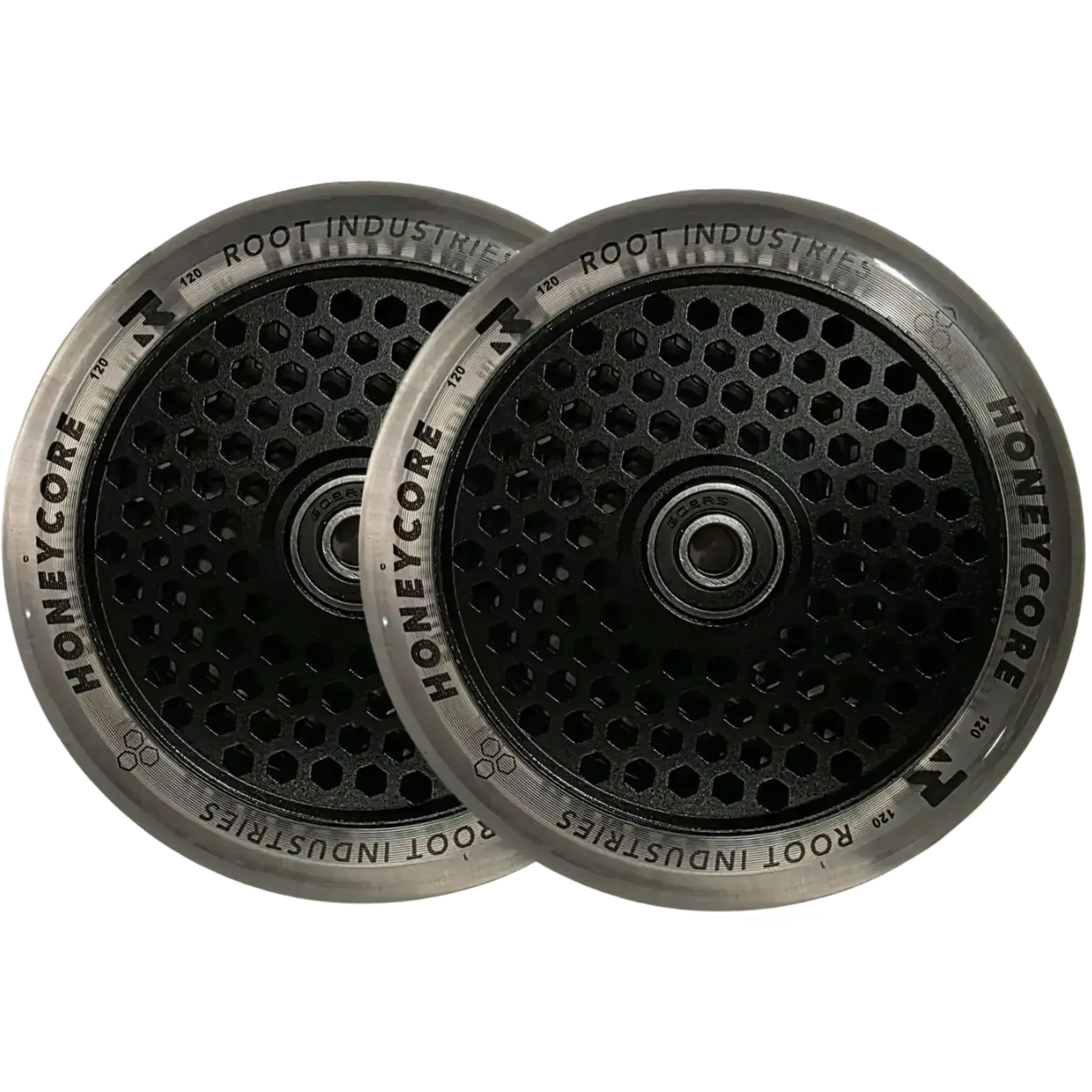 Root Honeycore 120mm Ruedas Patinete 2 Piezas- Scootworld.es