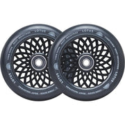 Root Lotus Ruedas Patinete 2 Piezas - Negro/Negro- Scootworld.es