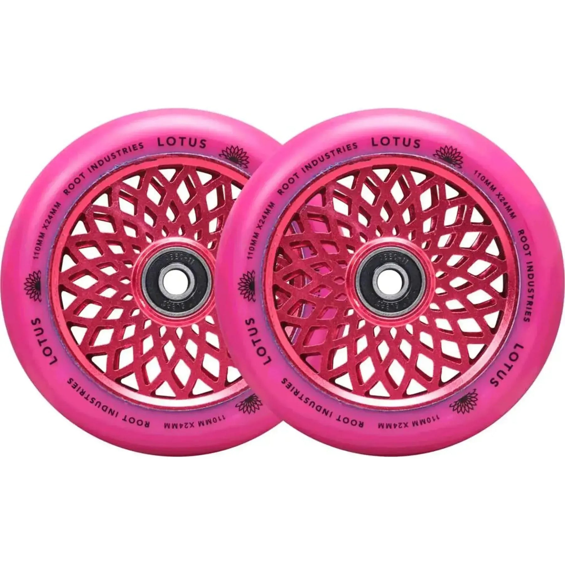 Root Lotus 110mm Ruedas Patinete 2 Piezas- Scootworld.es