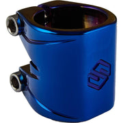 Striker Essence V2 Double Abrazadera Patinete - Azul Cromo- Scootworld.es