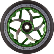 Striker Essence V3 Black PU 110mm Rueda Patinete - Verde- Scootworld.es