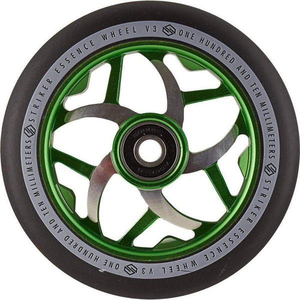 Striker Essence V3 Black PU 110mm Rueda Patinete- Scootworld.es