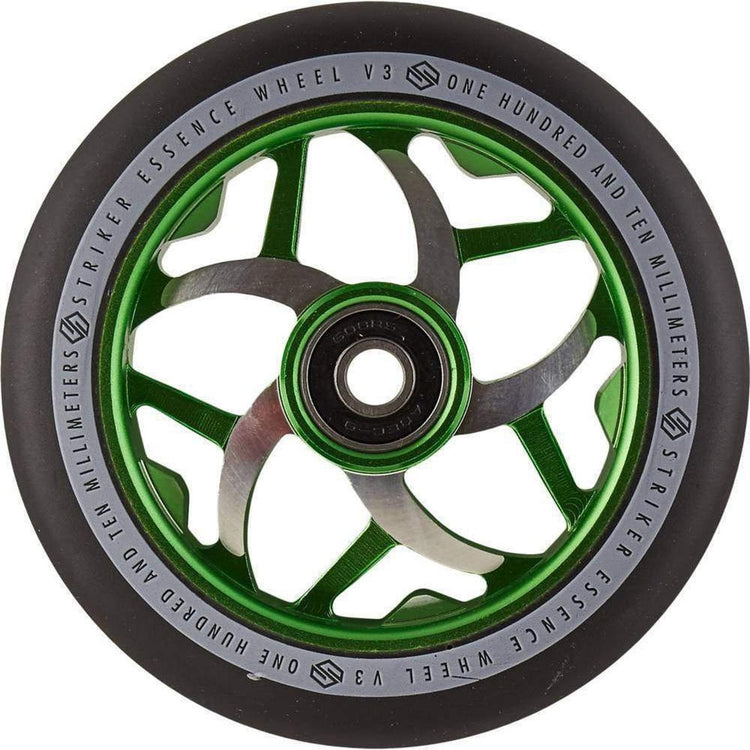 Striker Essence V3 Black PU 110mm Rueda Patinete- Scootworld.es