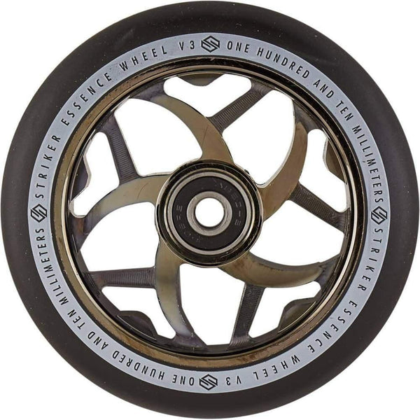 Striker Essence V3 Black PU 110mm Rueda Patinete- Scootworld.es
