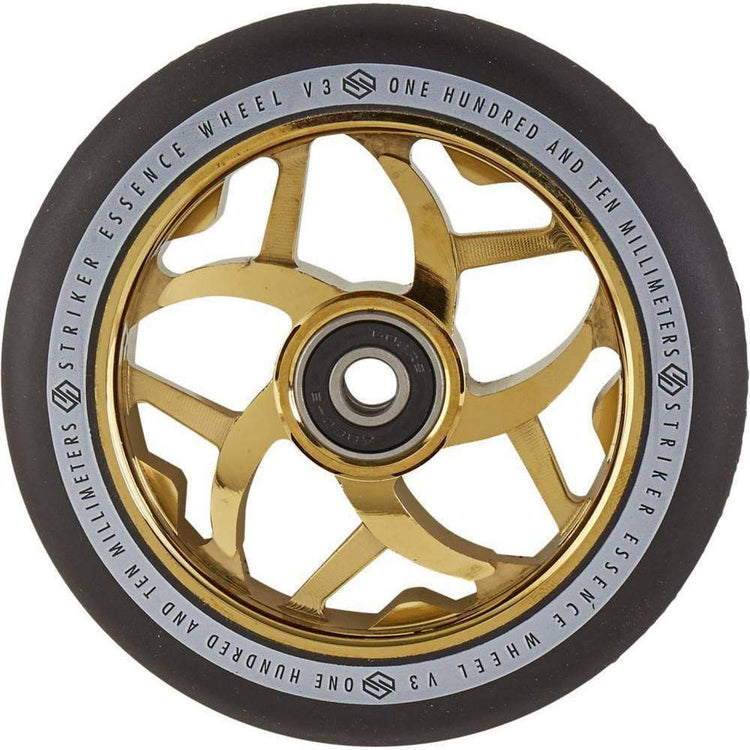 Striker Essence V3 Black PU 110mm Rueda Patinete- Scootworld.es