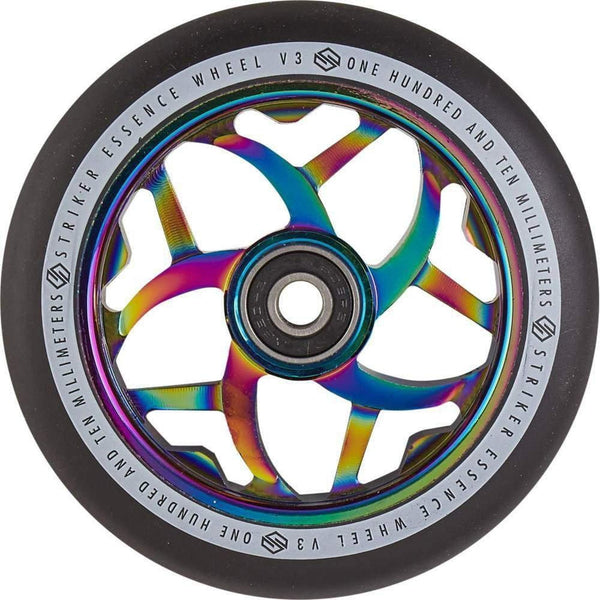 Striker Essence V3 Black PU 110mm Rueda Patinete- Scootworld.es
