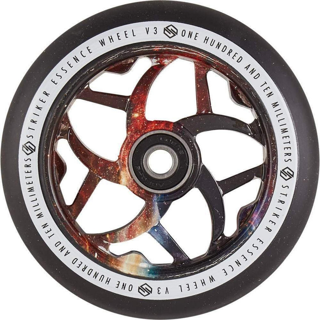 Striker Essence V3 Black PU 110mm Rueda Patinete- Scootworld.es
