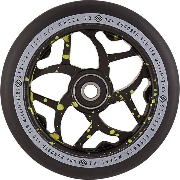 Striker Essence V3 Black PU 110mm Rueda Patinete- Scootworld.es
