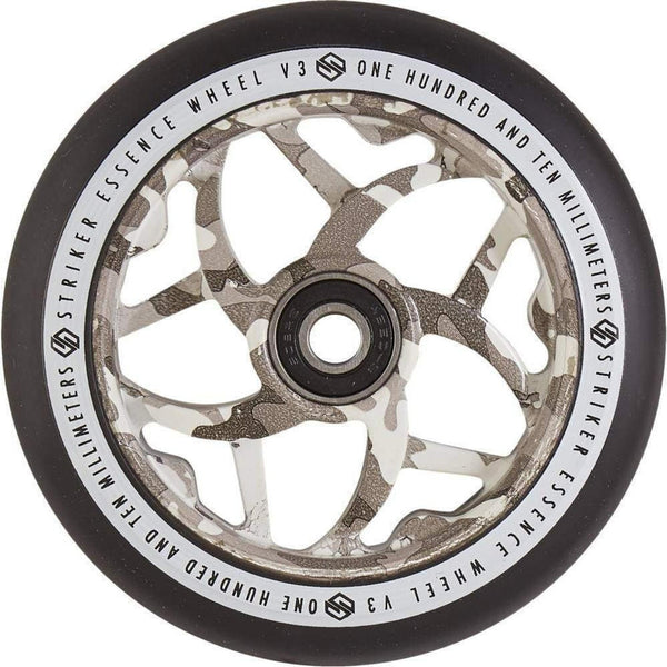 Striker Essence V3 Black PU 110mm Rueda Patinete- Scootworld.es