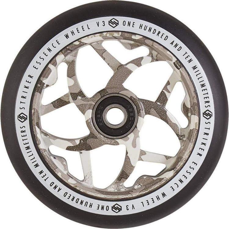 Striker Essence V3 Black PU 110mm Rueda Patinete- Scootworld.es