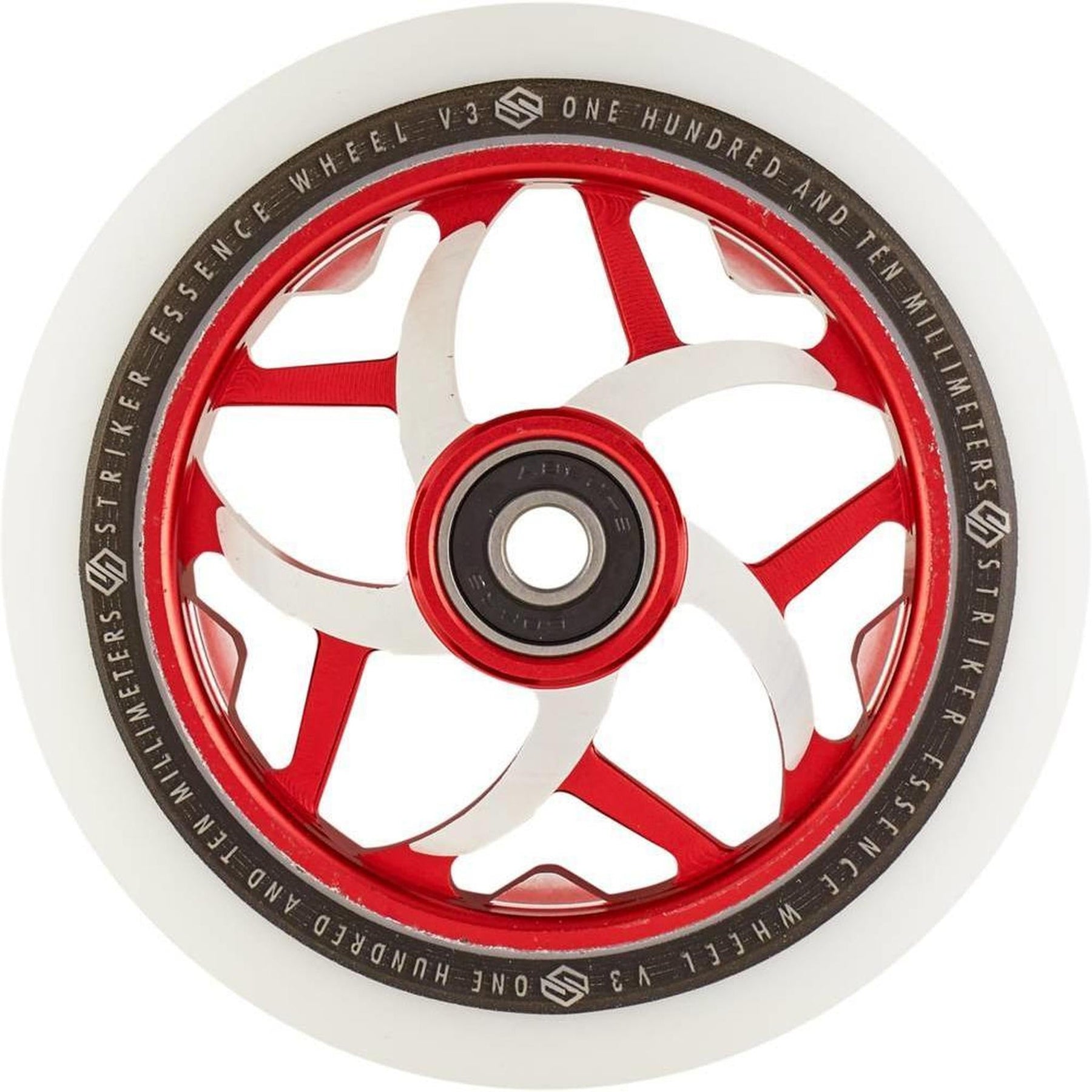 Striker Essence V3 White PU 110mm Rueda Patinete- Scootworld.es