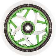 Striker Essence V3 White PU 110mm Rueda Patinete - Verde- Scootworld.es