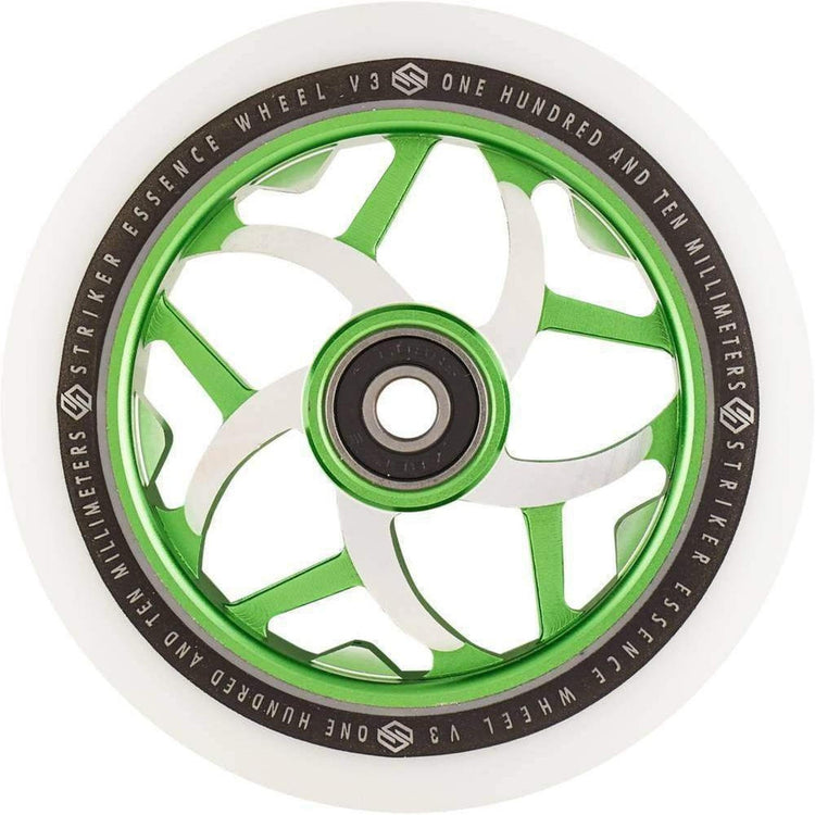 Striker Essence V3 White PU 110mm Rueda Patinete- Scootworld.es