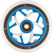 Striker Essence V3 White PU 110mm Rueda Patinete - Azul- Scootworld.es