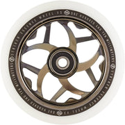 Striker Essence V3 White PU 110mm Rueda Patinete - Negro metalizado- Scootworld.es