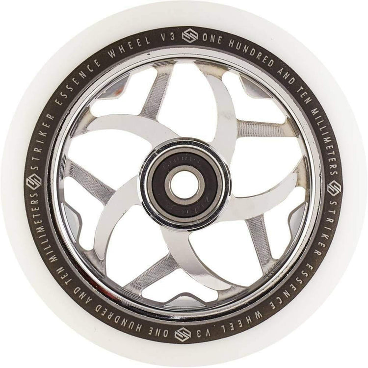 Striker Essence V3 White PU 110mm Rueda Patinete- Scootworld.es