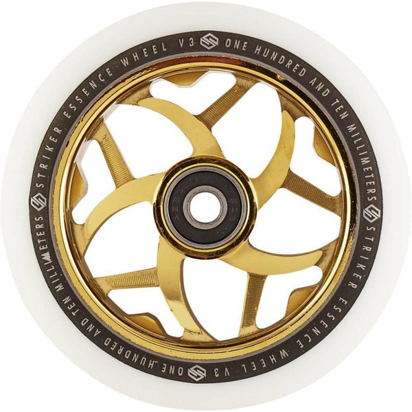 Striker Essence V3 White PU 110mm Rueda Patinete- Scootworld.es