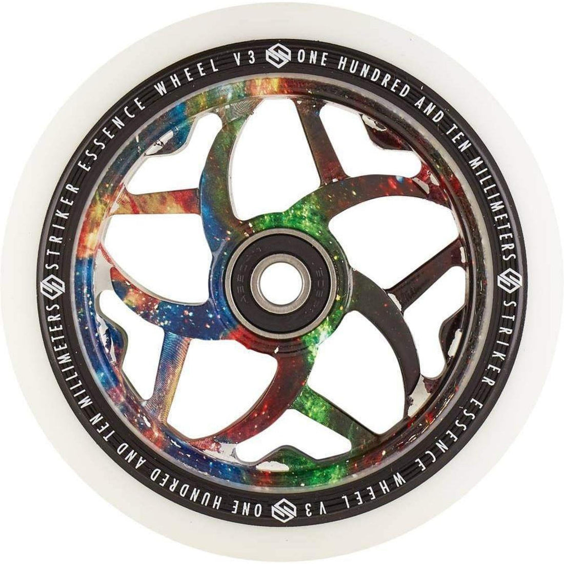 Striker Essence V3 White PU 110mm Rueda Patinete- Scootworld.es