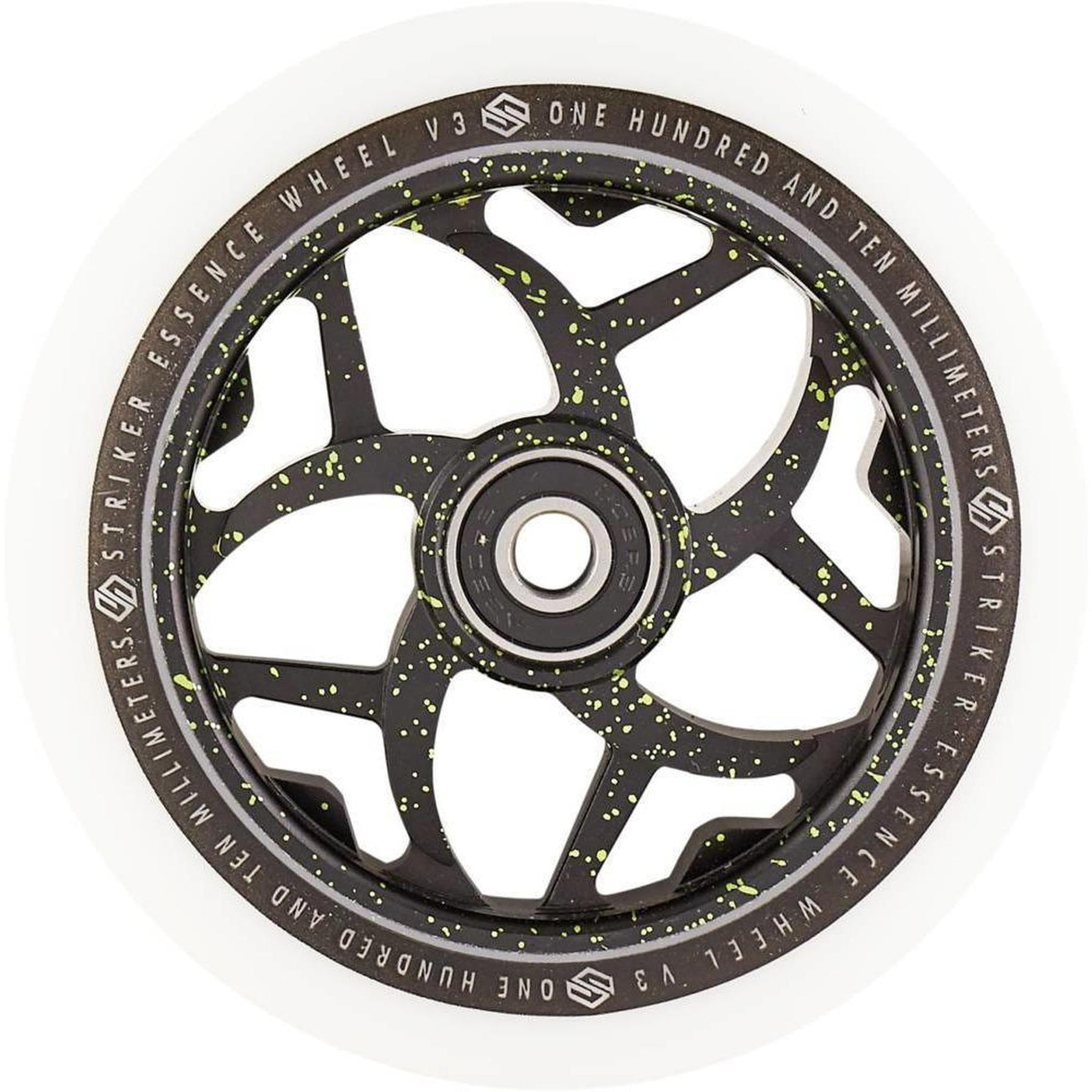 Striker Essence V3 White PU 110mm Rueda Patinete- Scootworld.es