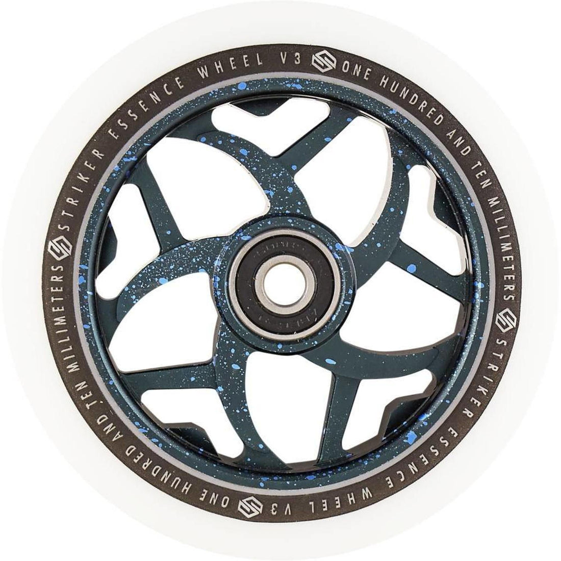 Striker Essence V3 White PU 110mm Rueda Patinete- Scootworld.es