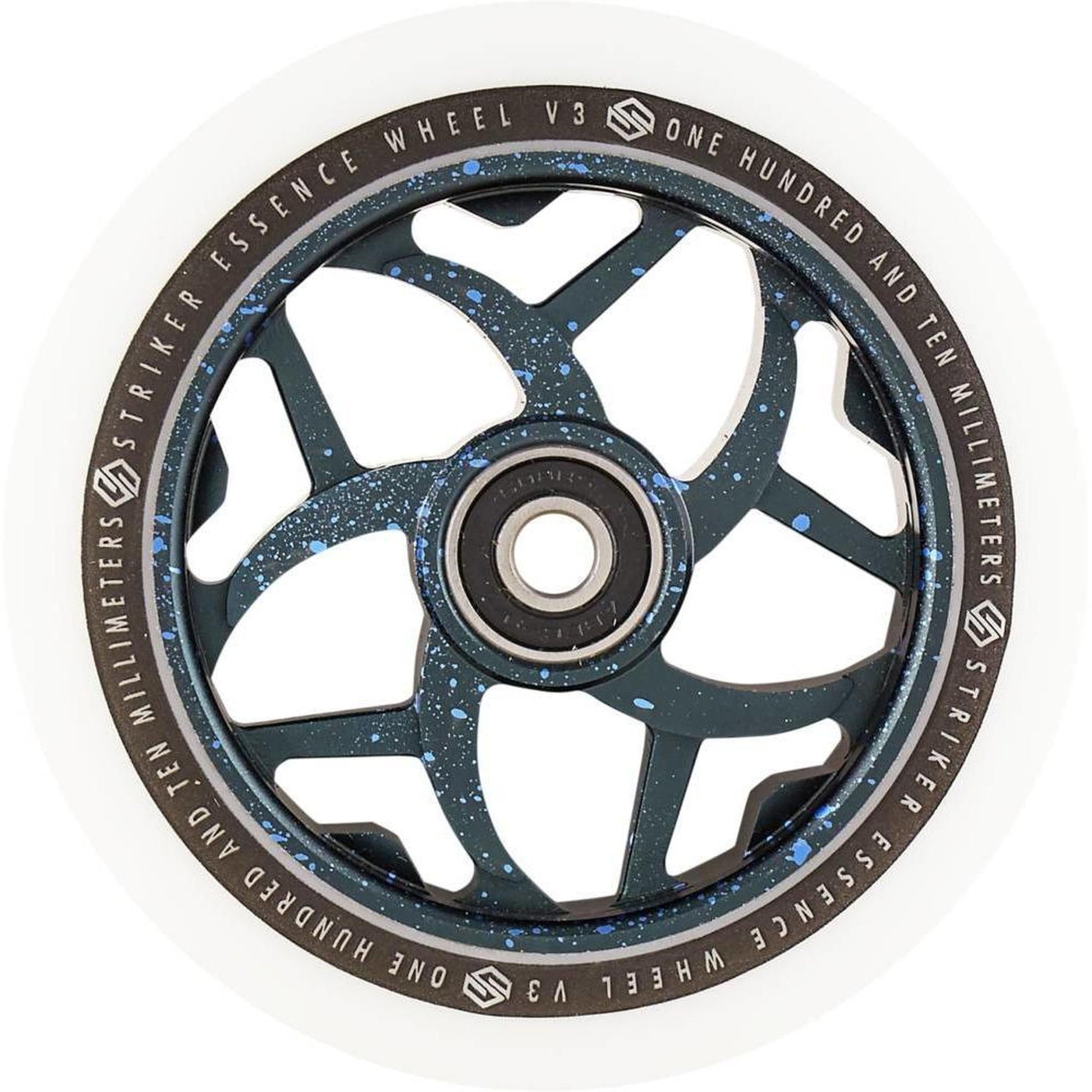 Essence V3 White - Splash Negro/Azul