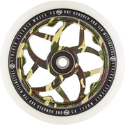 Striker Essence V3 White PU 110mm Rueda Patinete - Camuflaje- Scootworld.es