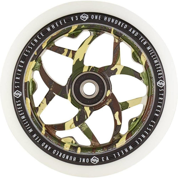 Striker Essence V3 White PU 110mm Rueda Patinete- Scootworld.es