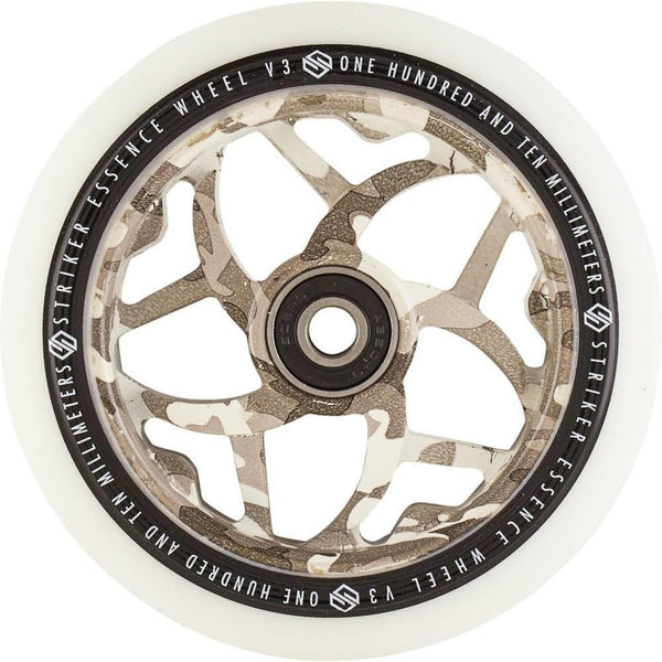 Striker Essence V3 White PU 110mm Rueda Patinete- Scootworld.es