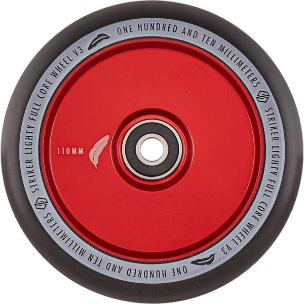 Striker Lighty Fullcore V3 Black PU 110mm Rueda Patinete- Scootworld.es
