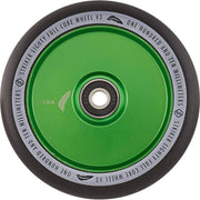 Striker Lighty Fullcore V3 Black PU 110mm Rueda Patinete - Verde- Scootworld.es
