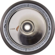 Striker Lighty Fullcore V3 Black PU 110mm Rueda Patinete - Cromado- Scootworld.es