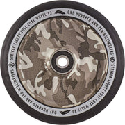 Striker Lighty Fullcore V3 Black PU 110mm Rueda Patinete - Camuflaje Nieve- Scootworld.es
