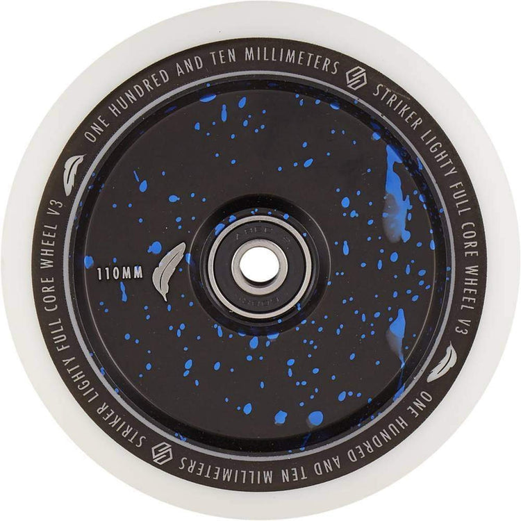 Striker Lighty Fullcore V3 White PU 110mm Rueda Patinete- Scootworld.es