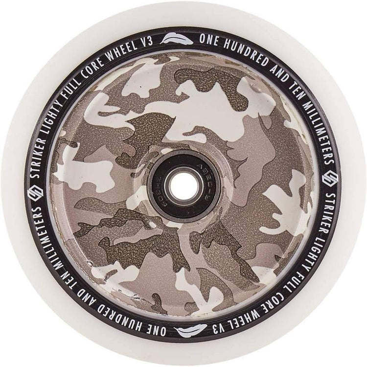 Striker Lighty Fullcore V3 White PU 110mm Rueda Patinete- Scootworld.es