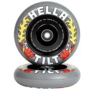 Tilt x Hella Summon 120mm Ruedas Patinete 2 Piezas - Gris- Scootworld.es