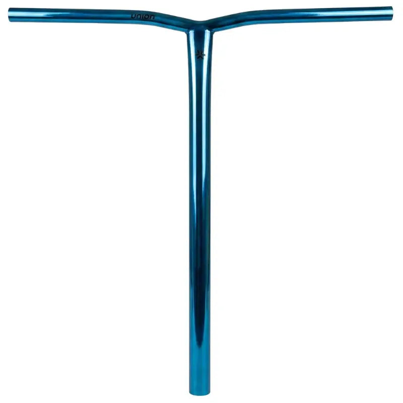 Union Uniq Bend Standard Pro Scooter Bar - Chrome Blue
